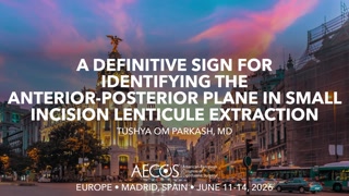A Definitive Sign For Identifying The Anterior-Posterior Plane In Small Incision Lenticule Extraction